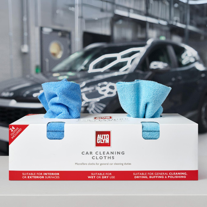Autoglym Car Cleaning Cloths - set van 24 stuks
