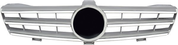 Grill Mercedes-Benz CLS W219 04-10 AMG Look Chroom/Zwart
