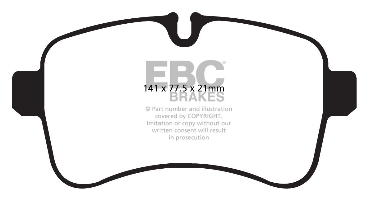 EBC Brakes OPEL Kadett C 2.0 73-79 Remblokken voorzijde