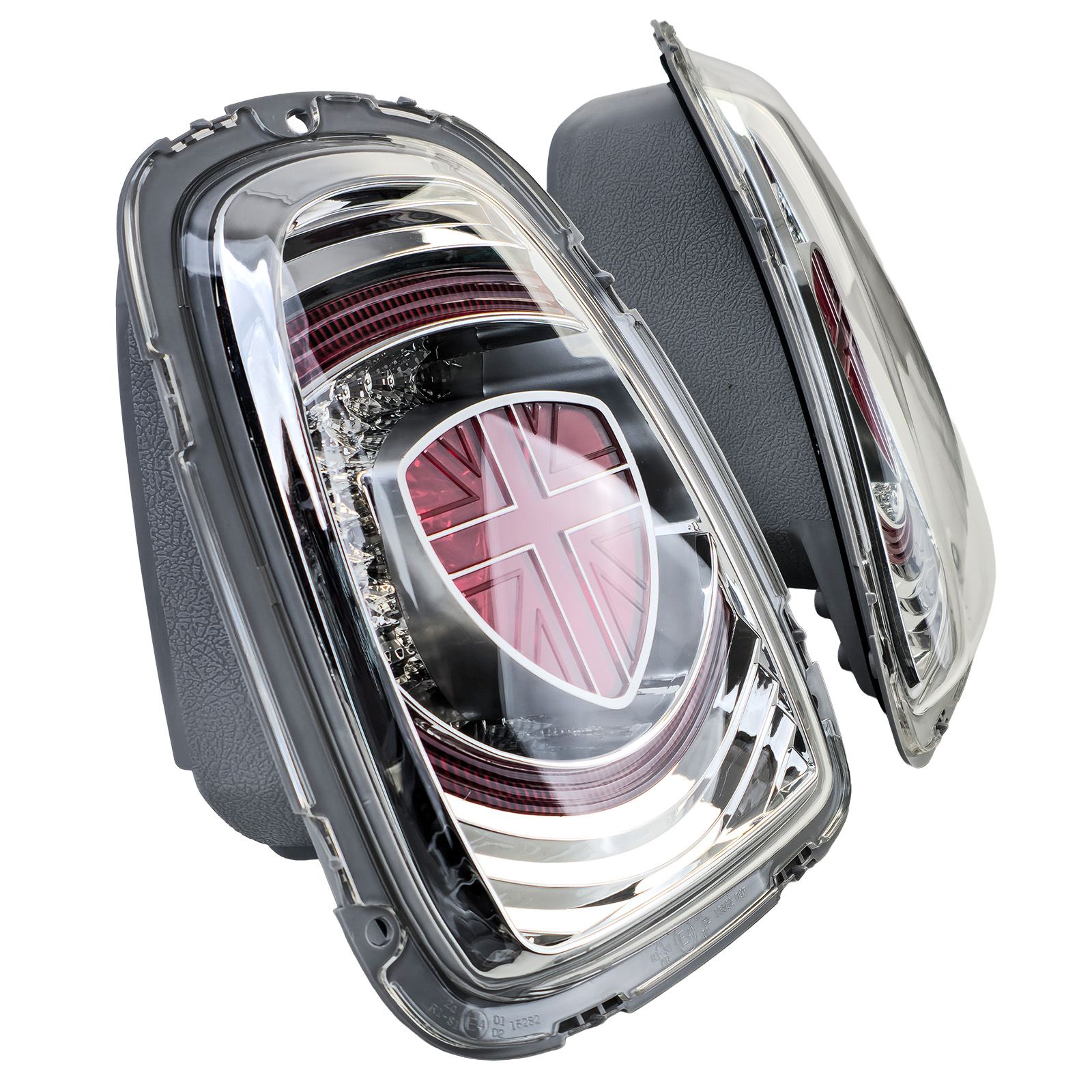 Achterlichten MINI R56 Facelift 10-14 Chroom LED