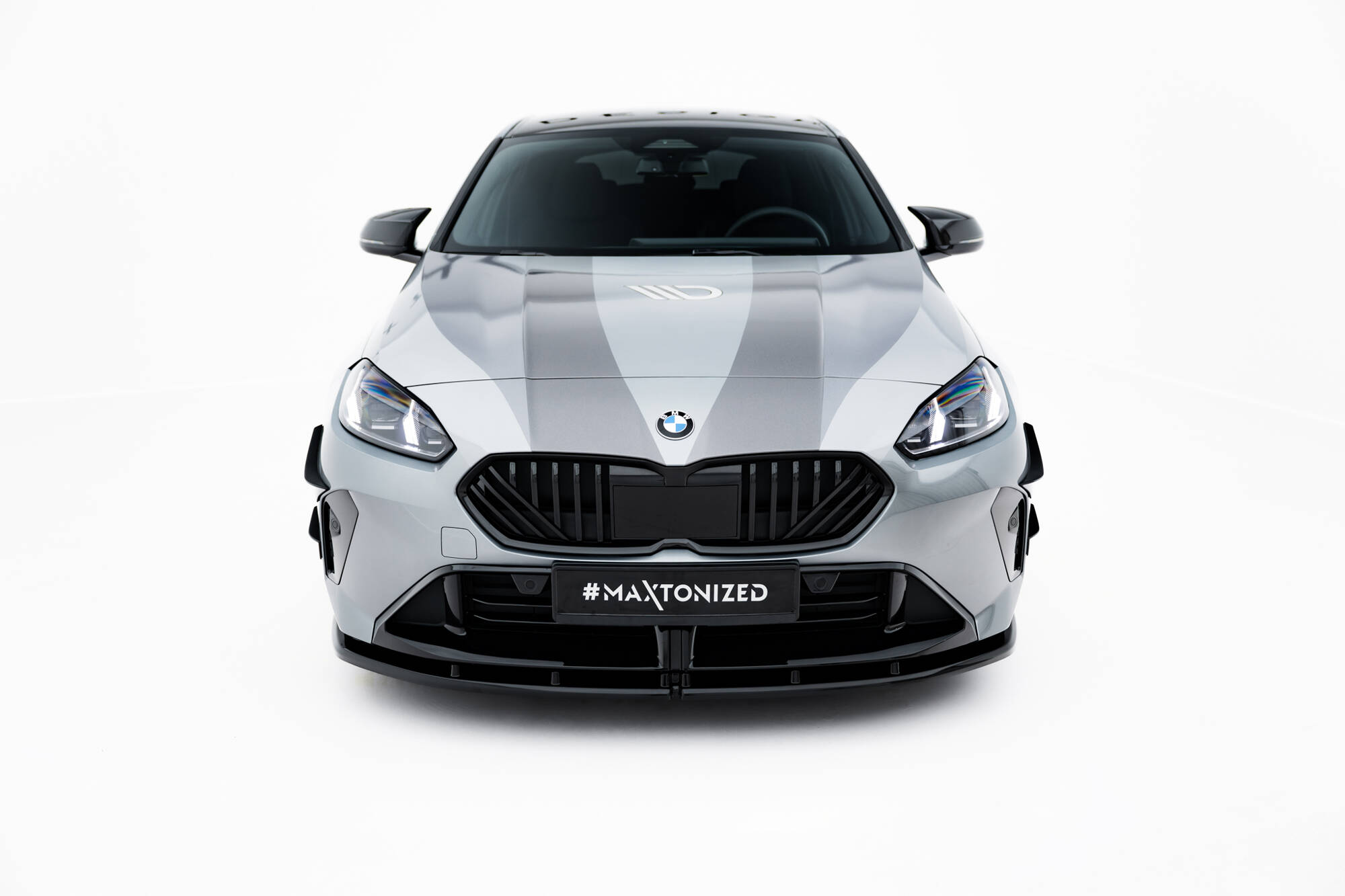 Bodykit V.1 BMW M135i F70 Maxton Glanzend zwart