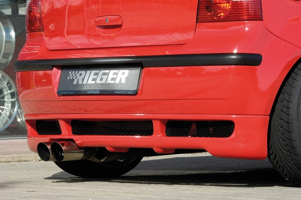 Achterbumper Diffusor VW Polo 9N Rieger