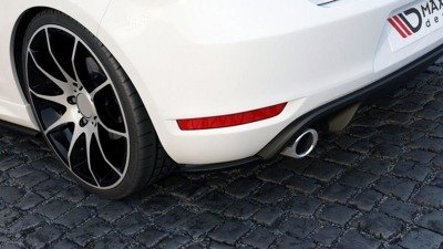 Zijdiffuser VW Golf 6 GTI 35TH Glans Zwart