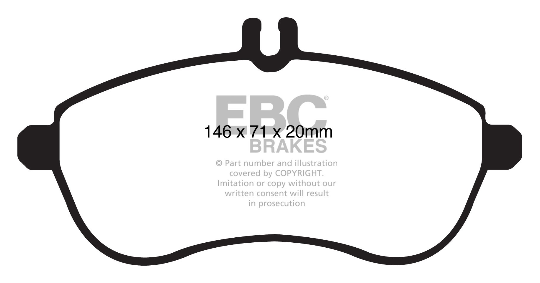 EBC Brakes MERCEDES E-Class Cabriolet (A207) E200 (1.8) 2010-..
