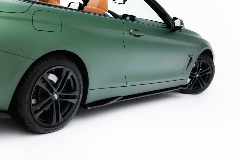 Zijskirts BMW 4 Cabrio / Coupe F33 / F32 Maxton