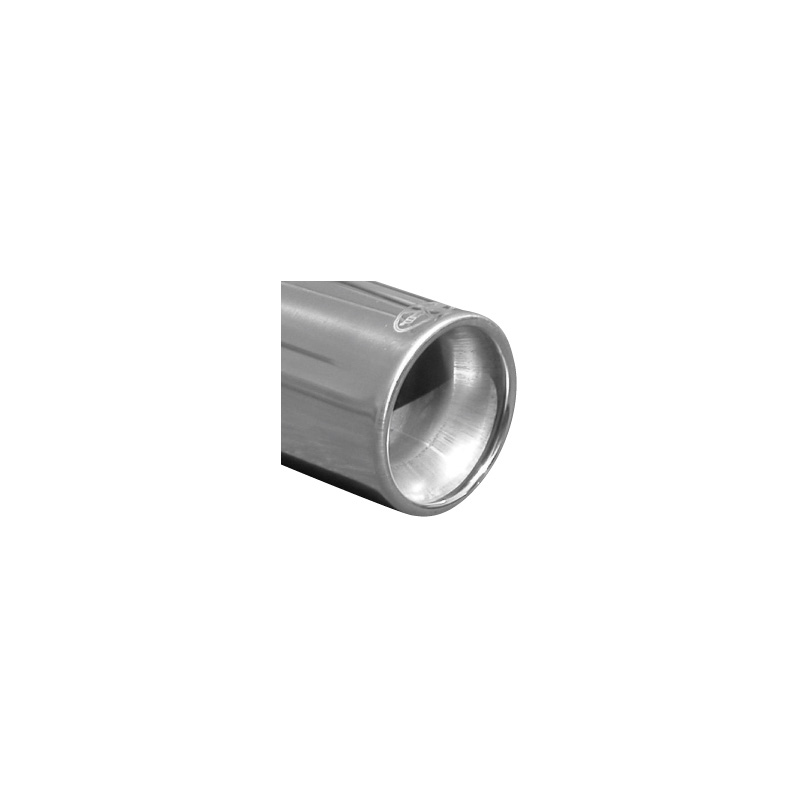 100% RVS Sportuitlaat  Citroën Saxo 1.1 (60pk) 1996- 80mm