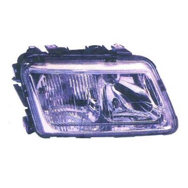 Koplamp rechts Audi A3 8L 96-00 H7+H4