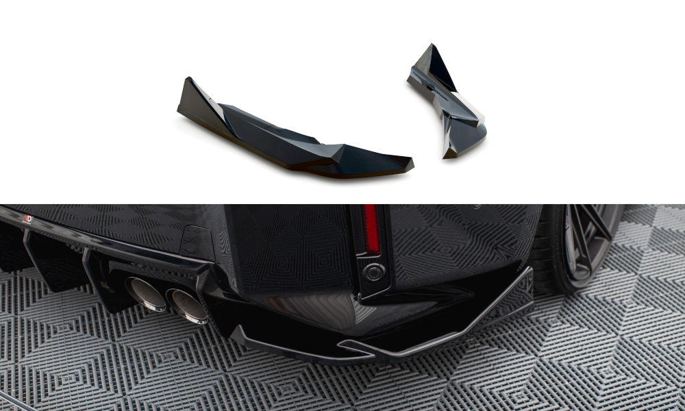 Zijdiffusers V.4 BMW M2 G87 Maxton Glans Zwart