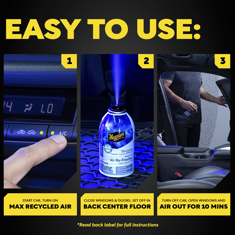 Meguiar's Stargazer Car Air Re-Fresher Aerosol 57gr