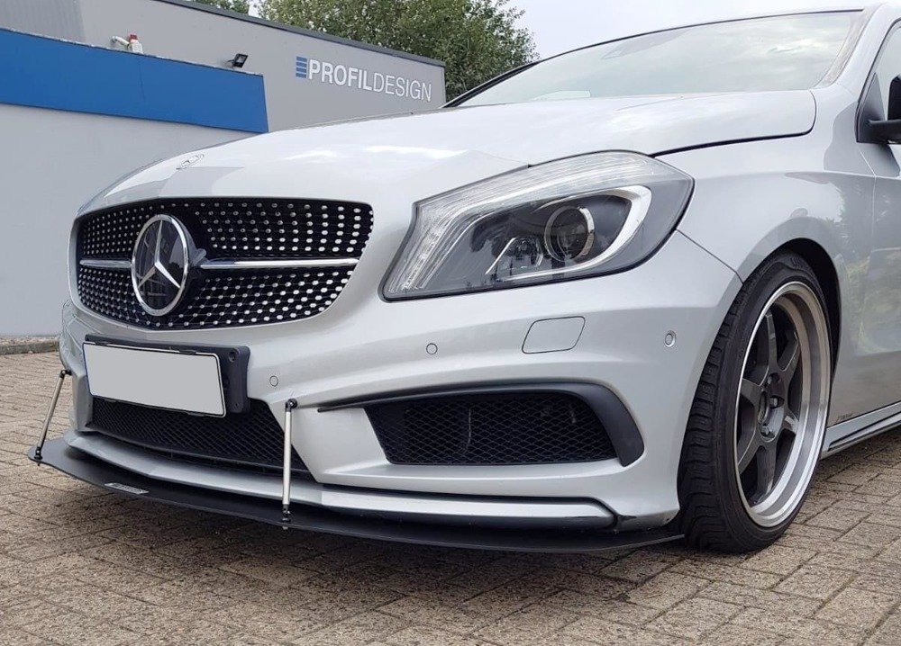 VoorSpoiler Mercedes W176 A45 AMG look M-Line