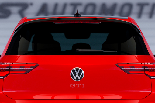 Spoiler Volkswagen Golf 8 R GTI GTD GTE R-Line CSR Glans Zwart