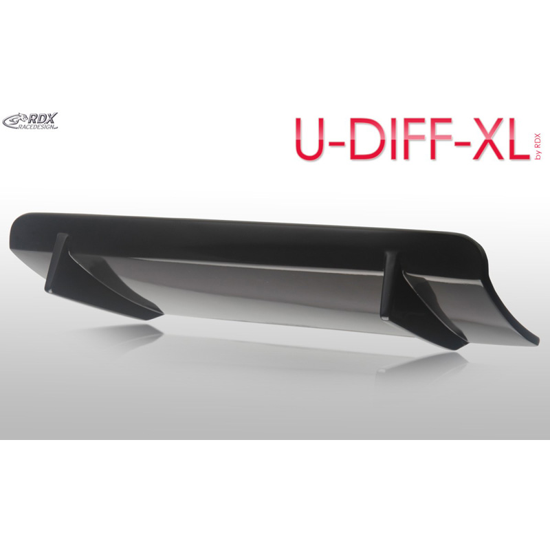 Achterskirt 'Diffusor U-Diff XL'  BMW 5-Serie F07 GT 2009- (PU)