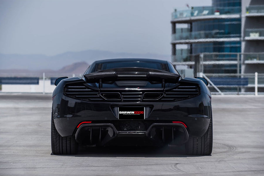 McLaren MP4 12C/650s DPR Style Carbon Fiber Diffuser 2011-2017