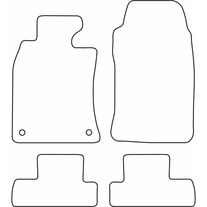 Automatten Velours  Mini R52 Cabrio 2005-2007