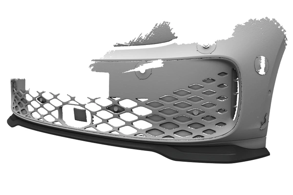 Voorspoiler | Cup Spoilerlip met ABE voor VW ID. Buzz