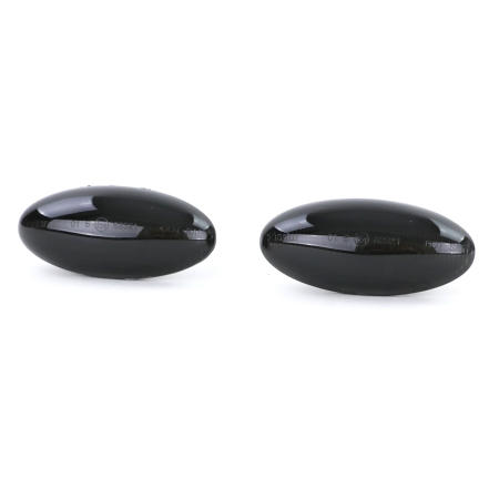 Side Turn Signals for Peugeot 206, 307, 407, 4007 LED Black-Chrome