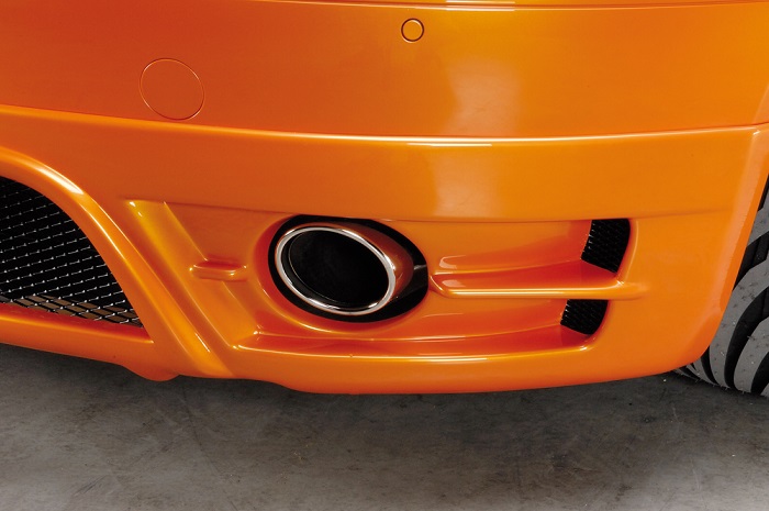 Achterbumper Diffusor Audi TT 09.06- Rieger