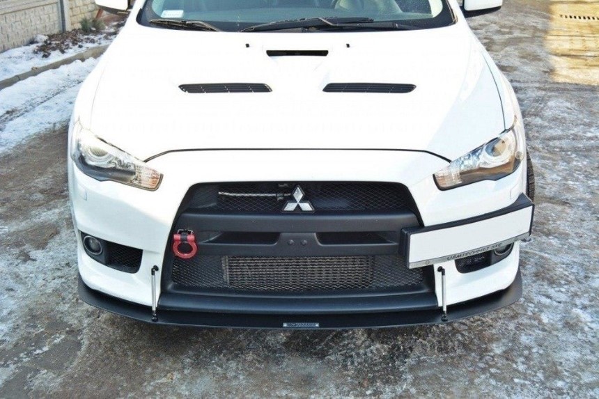 Race voorspoiler Mitsubishi Lancer Evo X Maxton Design V.2
