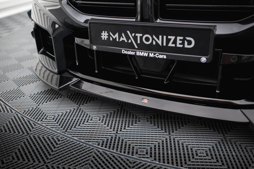 Voorspoiler V.2 BMW M2 G87 Maxton Glans Zwart