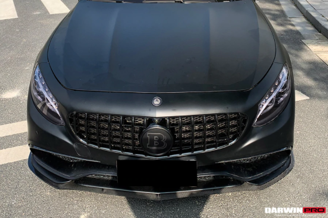 Mercedes Benz C217 S63/S65 AMG Coupe BKSS Style Carbon Fiber Voorspoiler 2014-2017