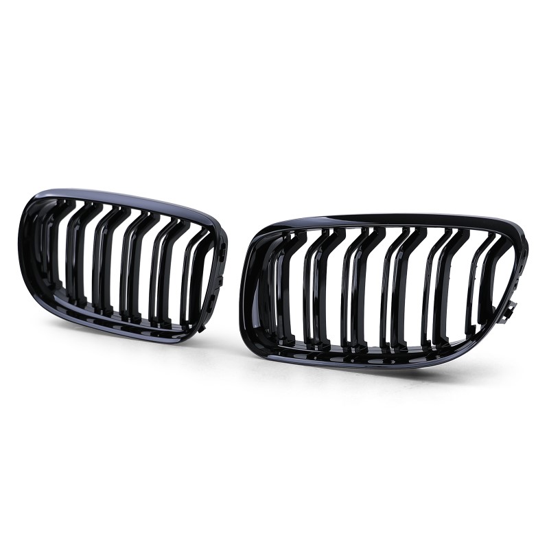 Grill Nieren BMW E90/91 LCI 09-12 Glans Zwart