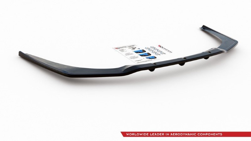 Centrale Achterspoiler (Met verticale bars) BMW M850i G15 Glanzend Zwart