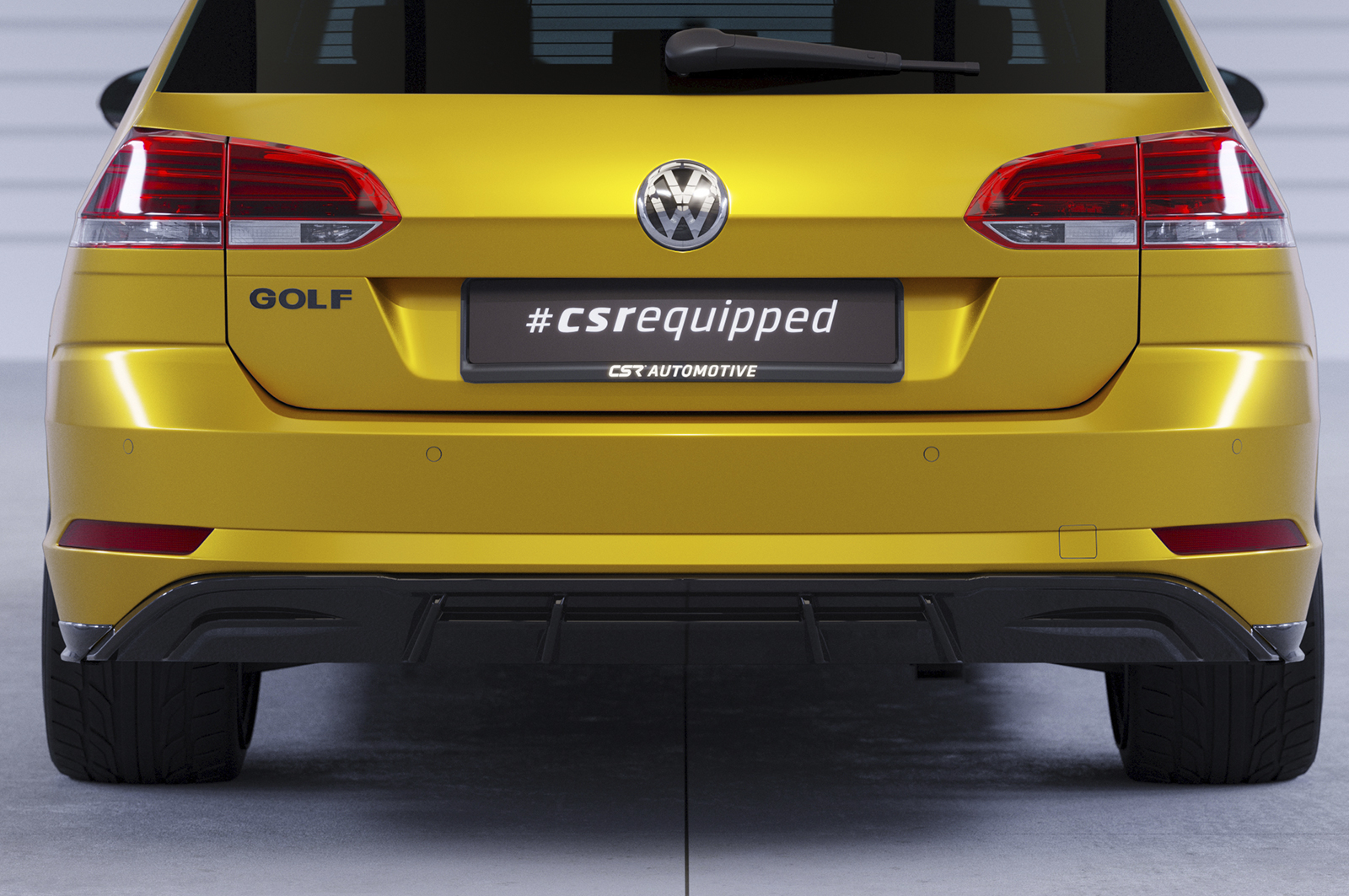 Diffuser Volkswagen Golf 7 Variant FL CSR Glans Zwart