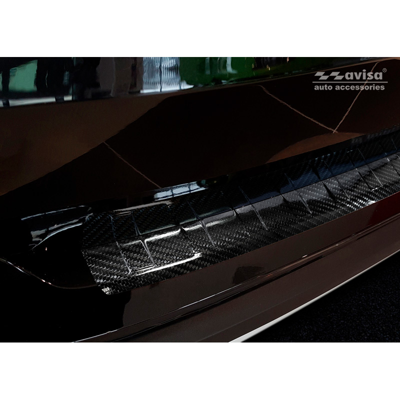 Echt 3D Carbon Achterbumperprotector  Seat Ateca 2016-2020 & FL 2020-