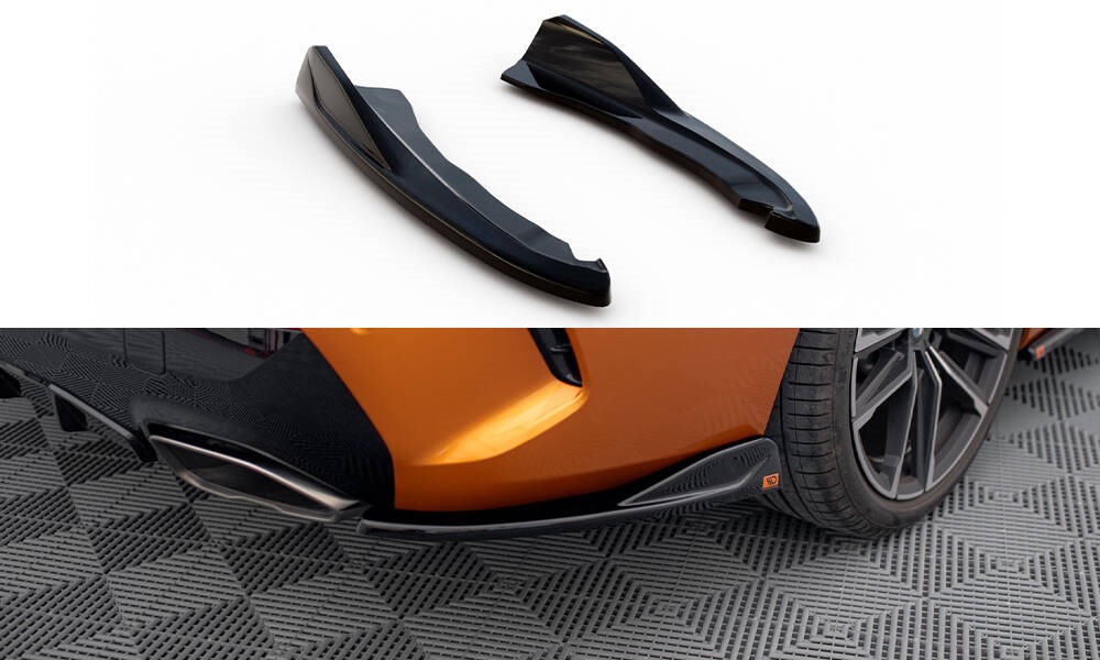 Zij Diffuser BMW 4 Serie M440i G22 Maxton Glans Zwart V.2