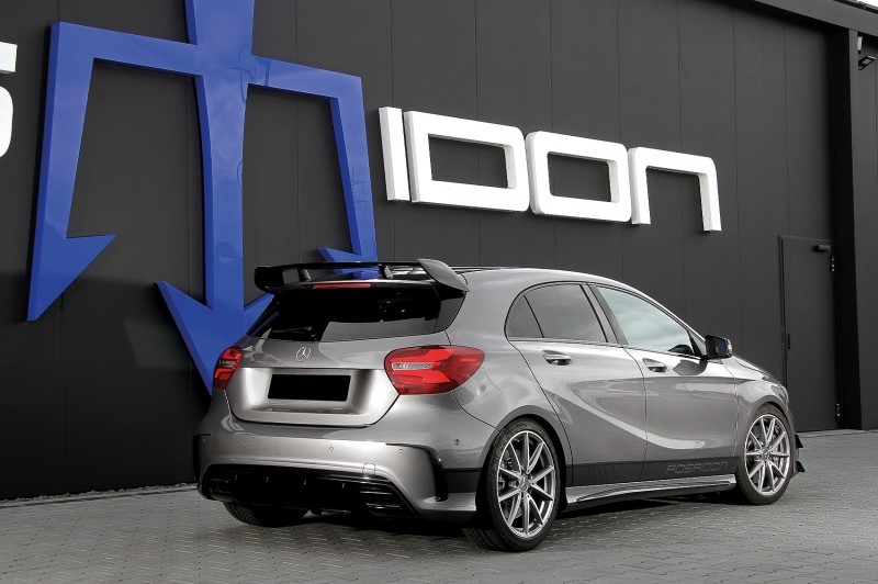 DakSpoiler Mercedes W176 A45 look Piano Black