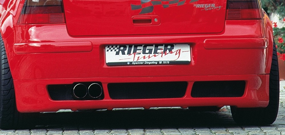Achterbumper Diffusor VW Golf IV Rieger