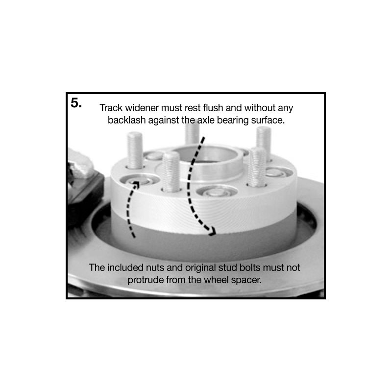 H&R DRM-Systeem Spoorverbreders 45mm 5x120 - Naaf 72,5mm - Boutmaat M14x1,5 -   Landrover