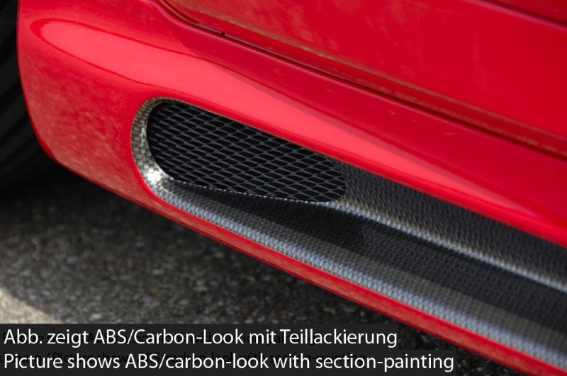 Zijskirts Opel Astra G 5-Deurs ABS Carbon-look Rieger