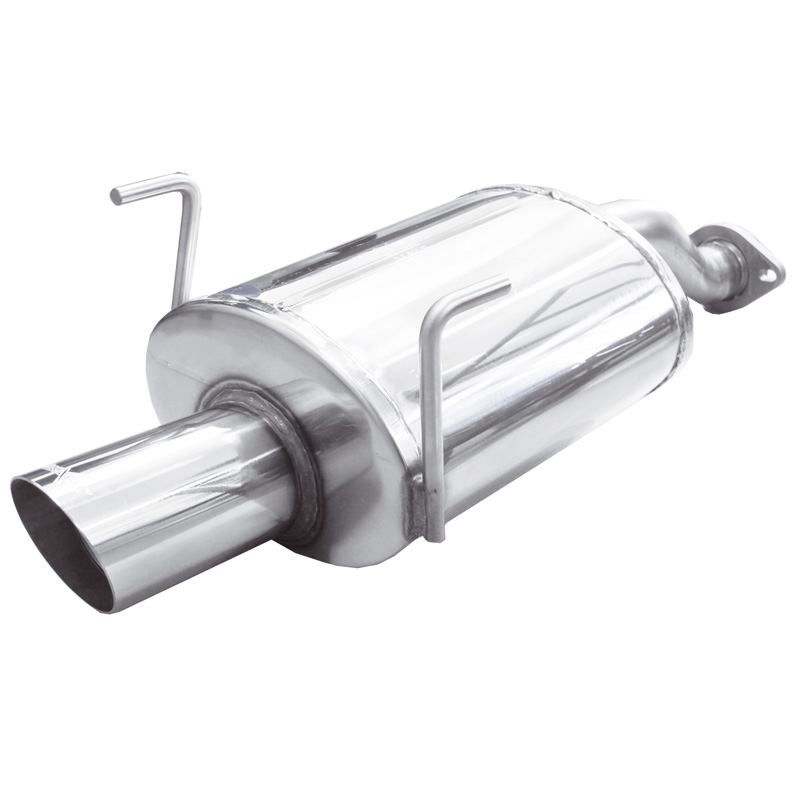 100% RVS Sportuitlaat  Honda Civic Type-R 2.0 200pk 2001-2005 1x90mm Rally