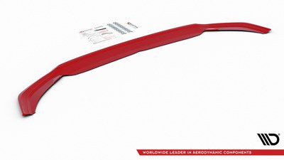Voorspoiler VW Polo MK6 GTI Glans Zwart
