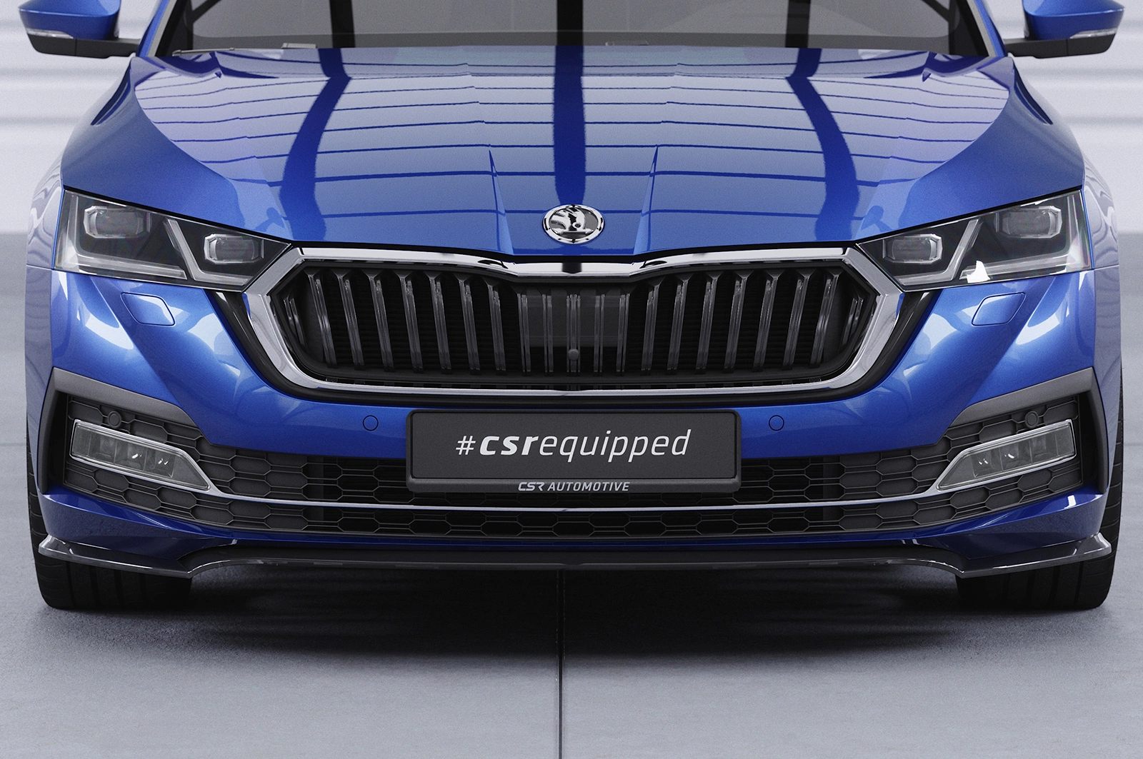 Voorspoiler Skoda Octavia 4 Glans Zwart (2019-) van CSR Automotive