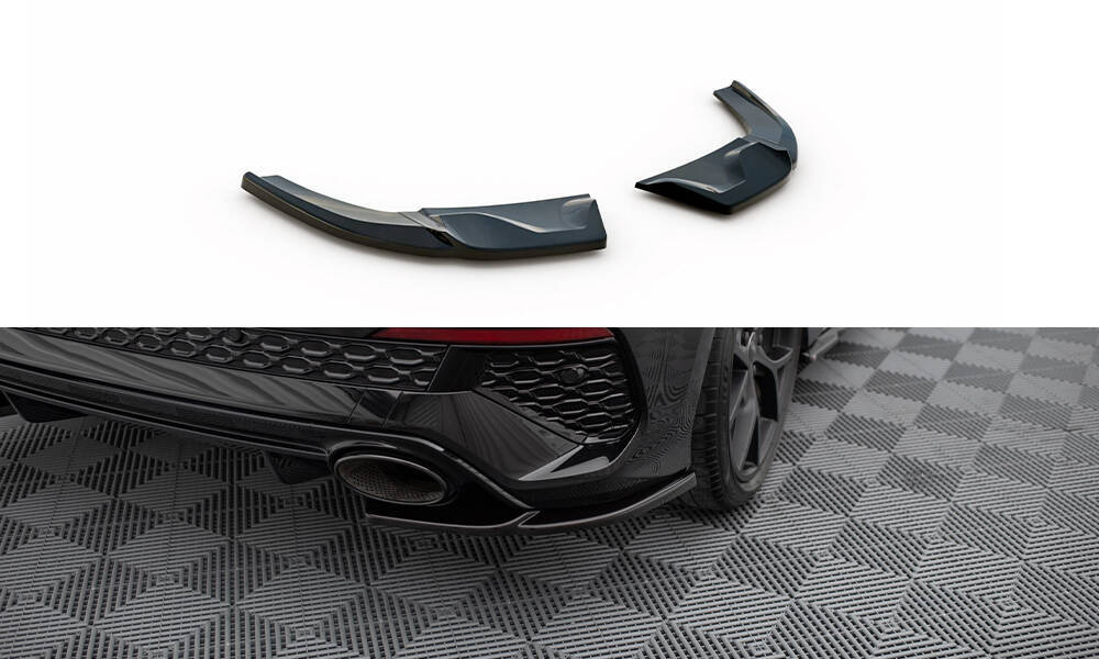 Zijdiffusers Audi RS3 Sportback 8Y Maxton Glans Zwart