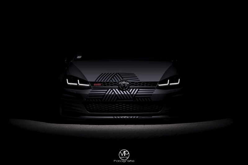 Koplampen VW Golf VII OSRAM FULL LED Black (for Xenon and Halo DRL)