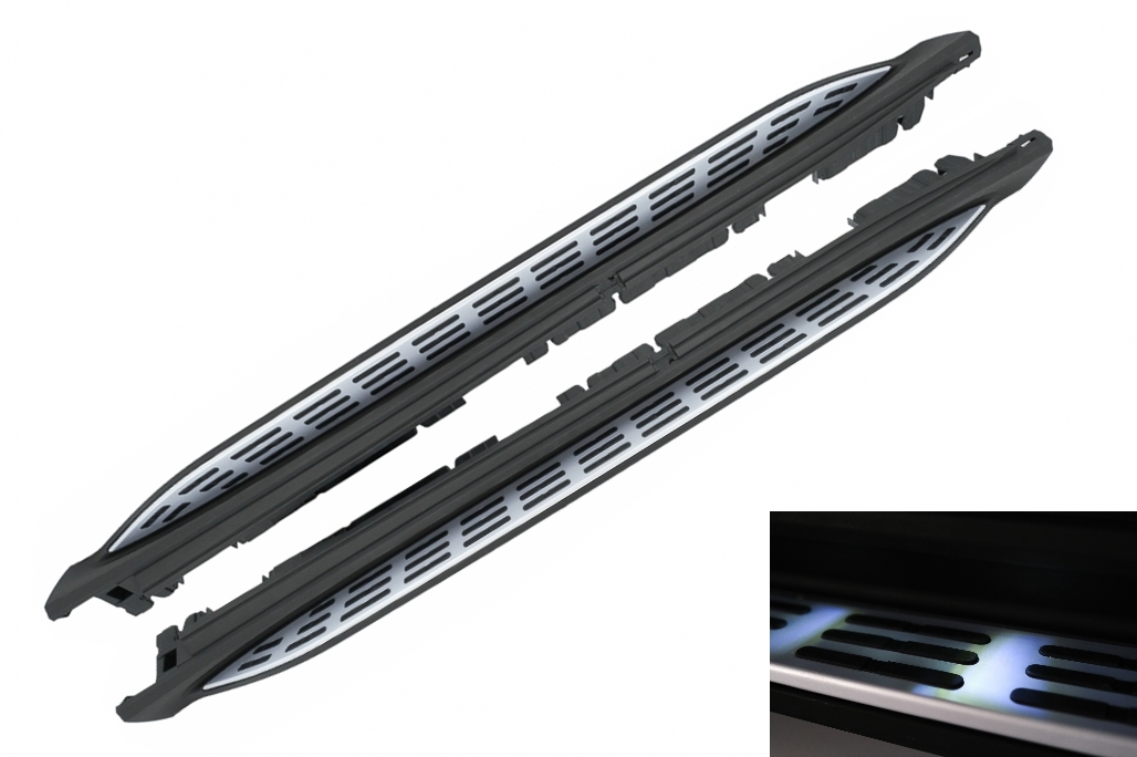 Sidesteps Treeplanken Mercedes GLS X167 met LED