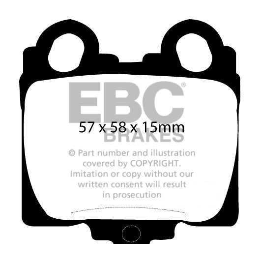 EBC Brakes TOYOTA Aristo 3.0 Twin Turbo Vertex (JZS161) 97-2005