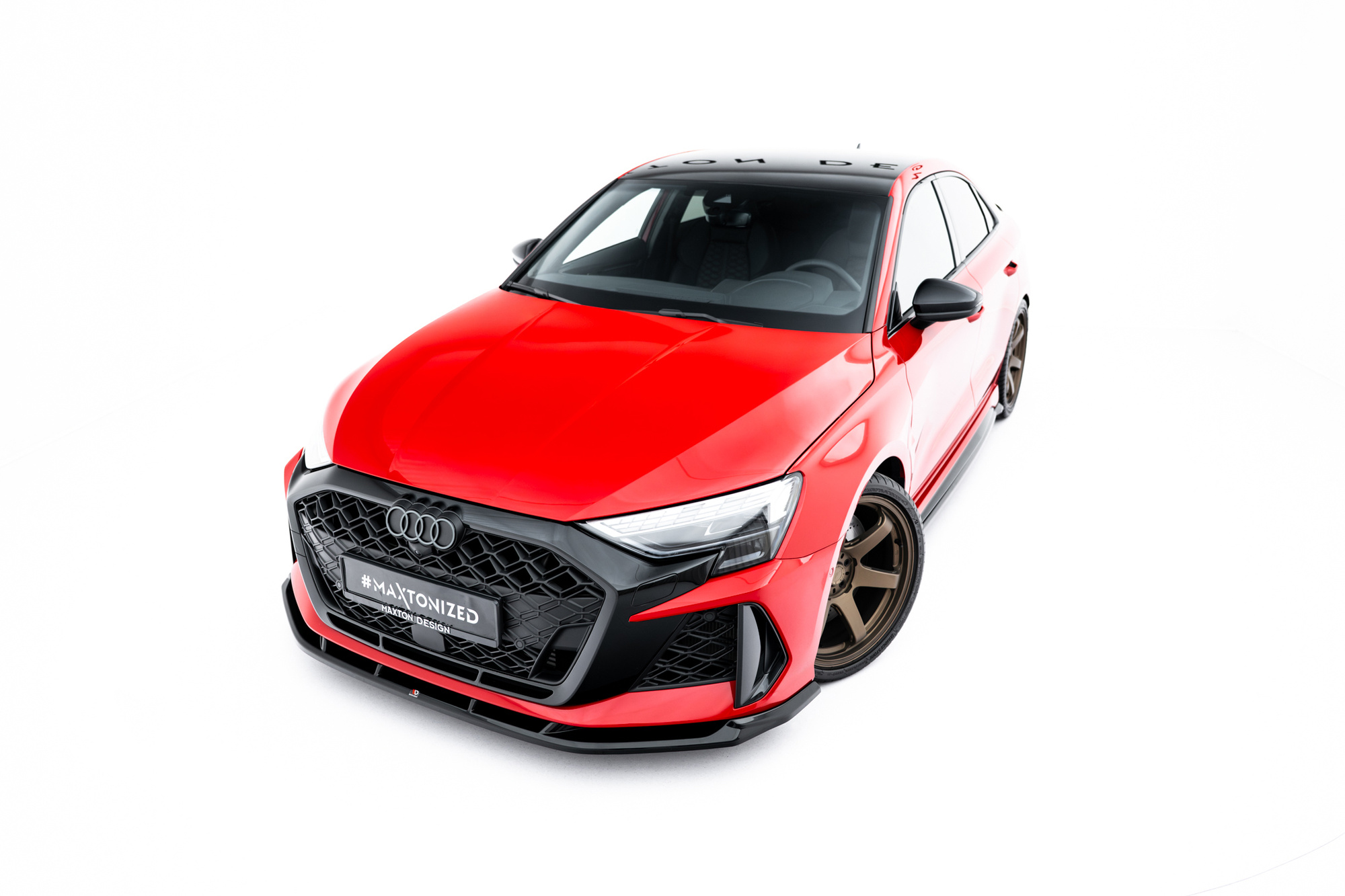 Voorspoiler V.1 Audi RS3 Sedan 8Y Facelift