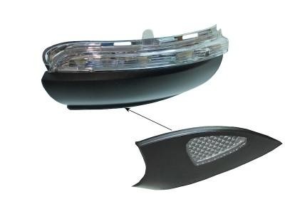 knipperlicht in spiegel, met bodemlicht, links VW Golf 6, 2008-2