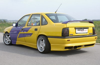 Achterbumper Diffusor Opel Vectra A Polyester Rieger
