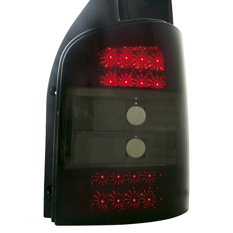 Set LED Achterlichten  Volkswagen T5 2003-2015 (modellen met achterklep) - Rookgrijs