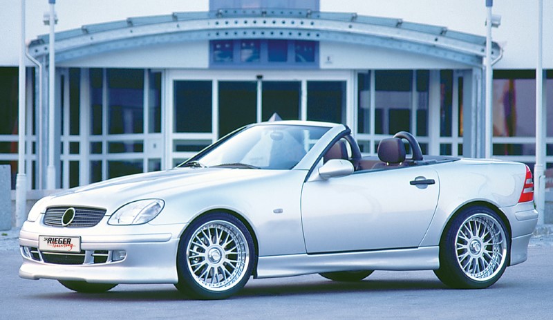 Voorspoiler aanzet Mercedes SLK tot model 00 Rieger