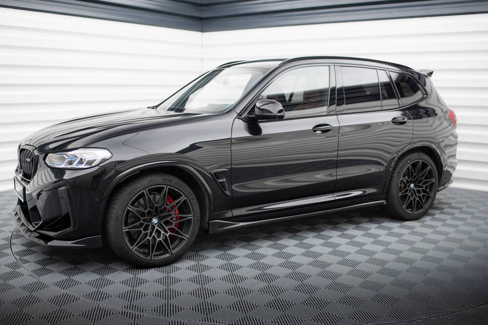 Bodykit BMW X3 M F97 Facelift Maxton Glanzend zwart