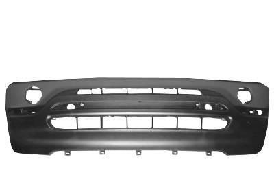 voorbumper, deel in primer, PDC, met wissergaten BMW X5 E53, 200