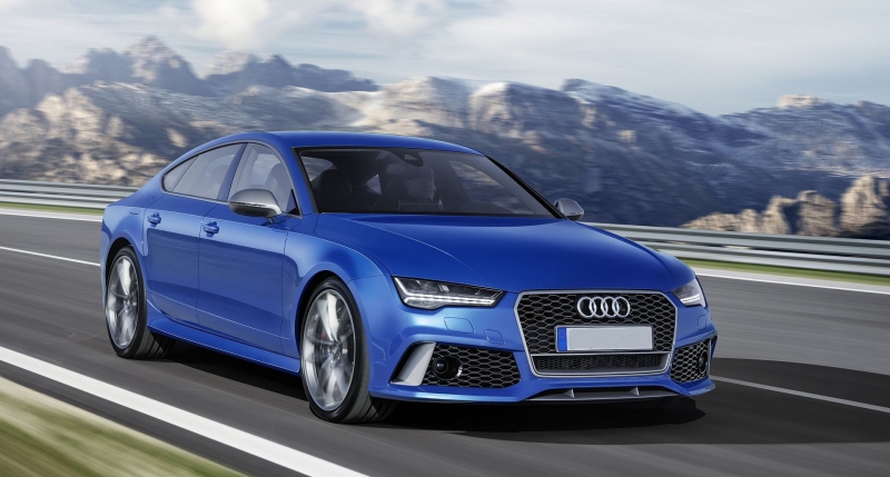 Voorbumper Audi A7 RS7 15-19 Look incl. grillen