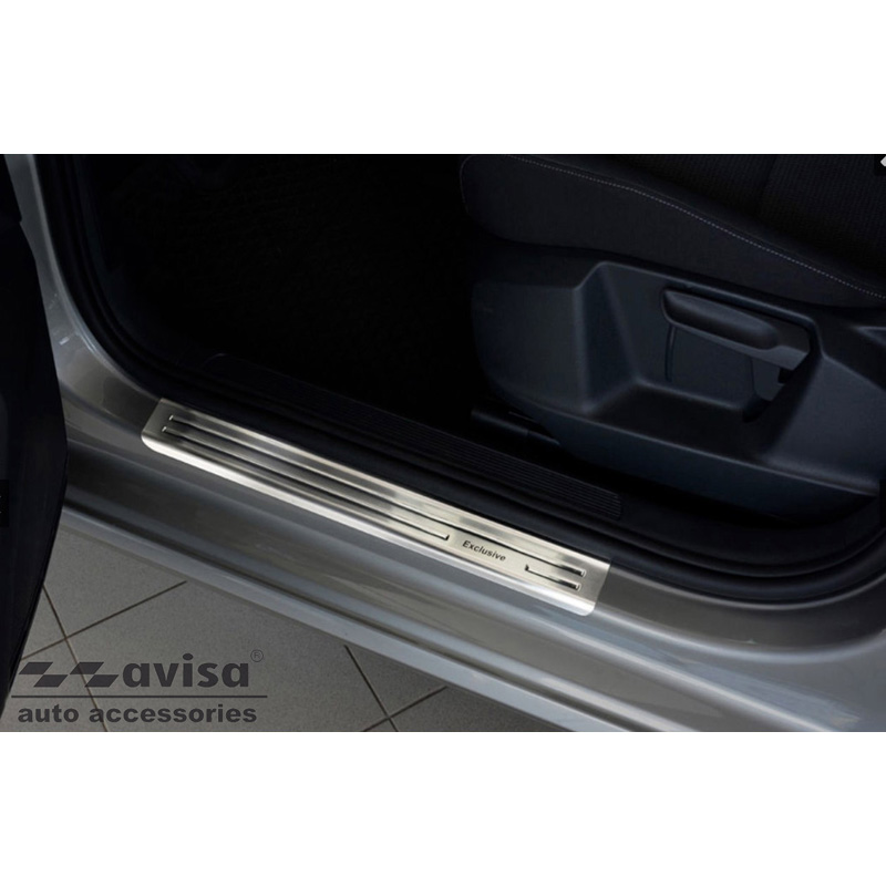 RVS Instaplijsten  Volkswagen Golf Sportsvan 2014- 'Exclusive' - 4-delig