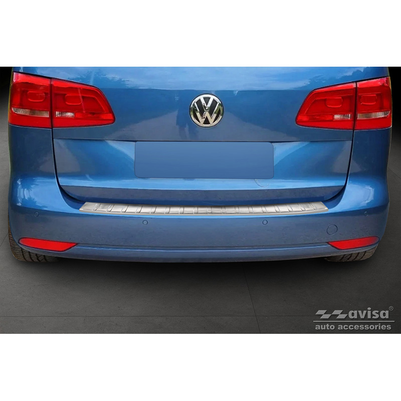 RVS Achterbumperprotector  Volkswagen Touran II GP2 2010-2015 'Ribs'
